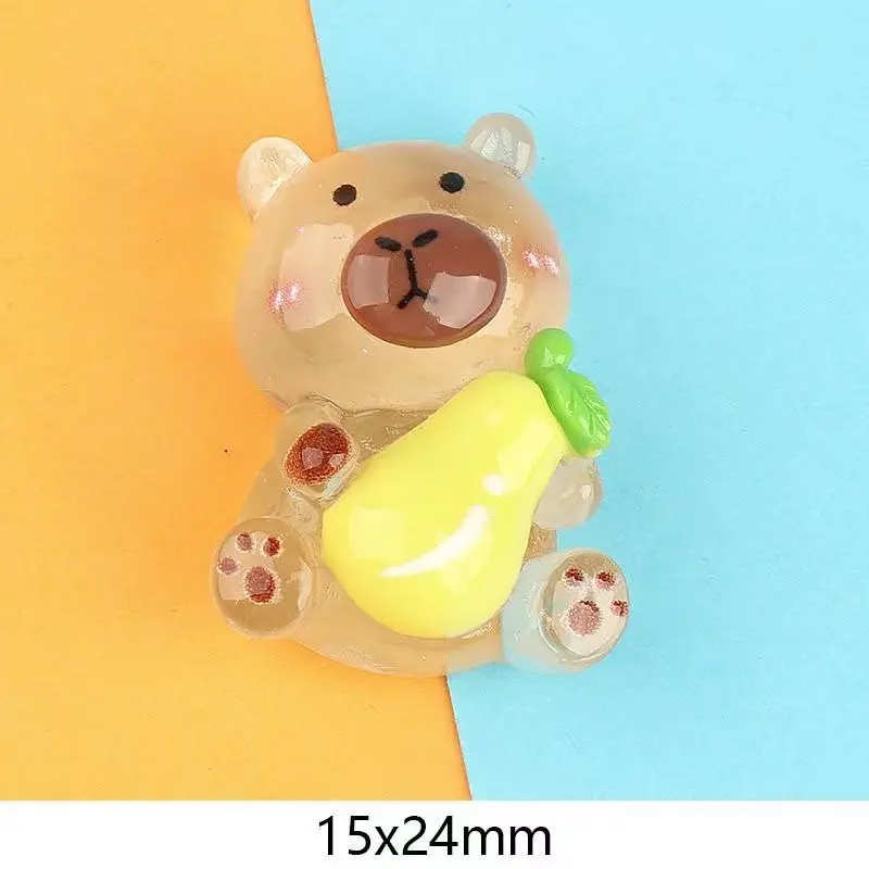 Combo 100 túi mù Capypara nâu. Dạ quang phát sáng trong bóng tối. Size 2 - 3 cm . Mô hình đồ chơi, Trang Trí, decor phòng, Phong Cảnh DIY Phụ Kiện túi mù Đồ Chơi Toy tui mup 3