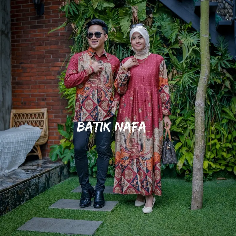 copel gamis GAMIS BATIK SRIWEDARI MAXI BUMIL/BUSUI POLY TEXTIL SOGAN ALLSIZE & JUMBO kemeja dan Gamis Bunga Katun Dress Wanita Couple Sarimbit Panjang Keluarga #batik Nafa Baju Pasangan baju gamis kapel suami istri 5
