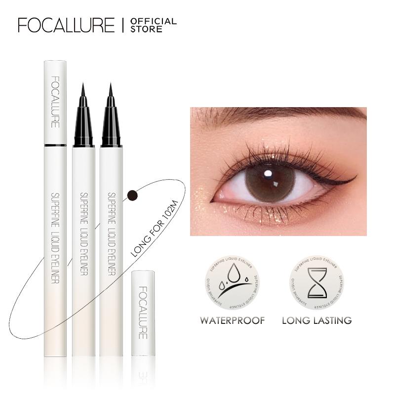  Focallure Bút kẻ mắt chống nước nhanh giữ màu lâu 0.6g 