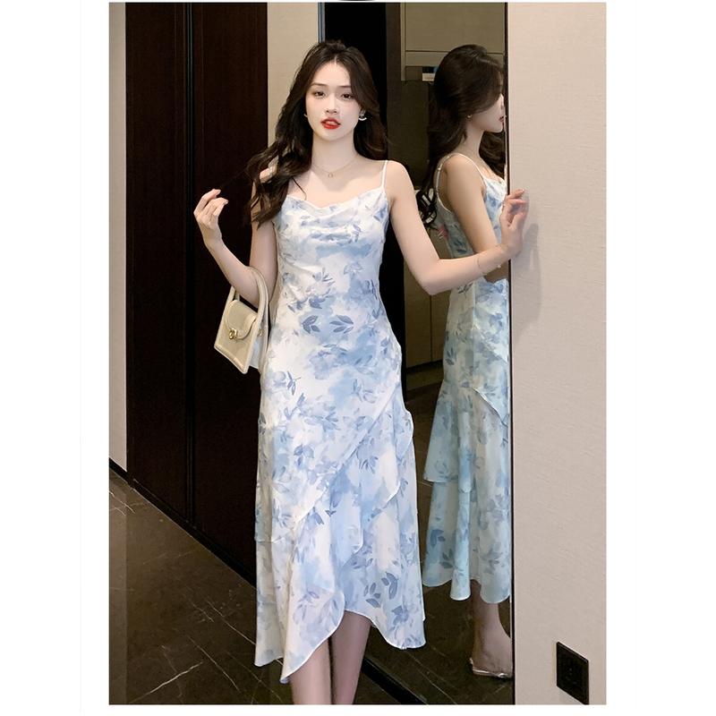 1308 baju elegant party dress putih bodycon midi tanpa lengan wanita korean style dress terbaru 2024 import 4