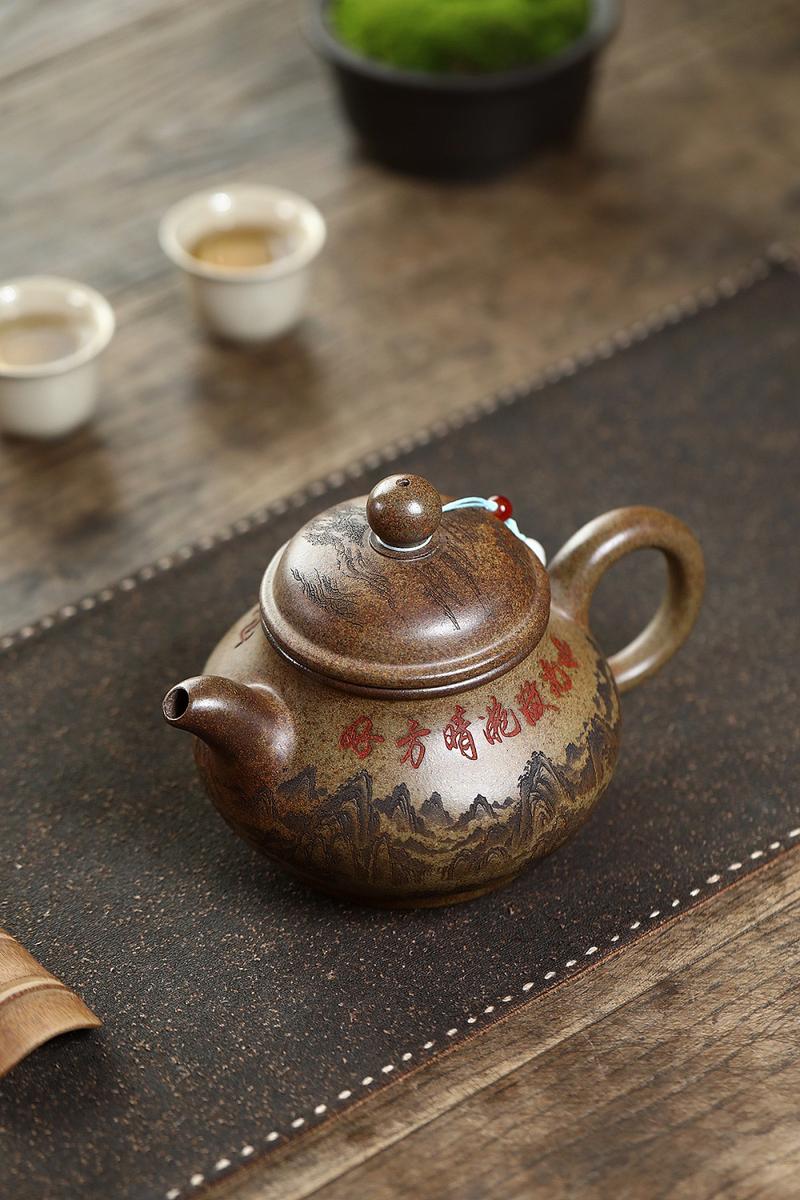Product Introduction of Authentic Yixing Zisha Teapot - 100% Handmade Chinese Tea Set for English Breakfast/Earl Grey (Premium Gift for CNY/Mid-Autumn) 10