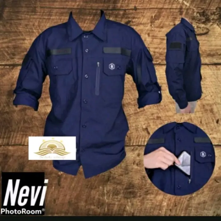kemeja panjang hexagon/ baju tactical lengan panjang hexagon / kemeja lapangan outdoor