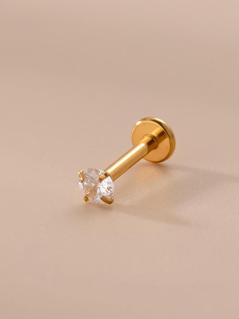 Product Introduction of 2025 New Style Stainless Steel Earrings, Cute Piercing Jewelry for Women, Fashion Accessories for Party, Daily Clothing Decor 4