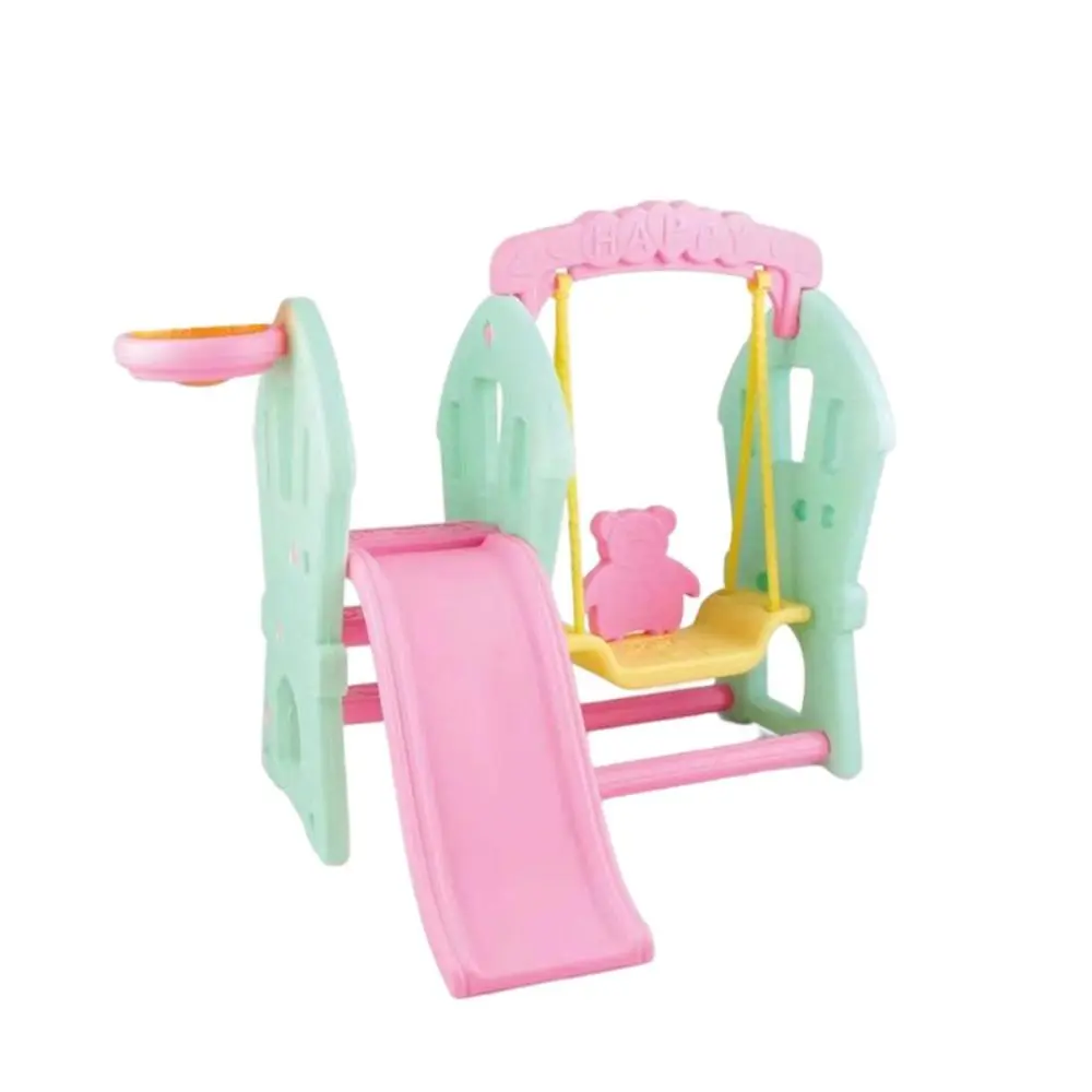 Dolity Playground Playset with Swing, Slide, Gift for 3 to 7