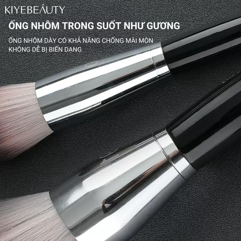Cọ trang điểm KIYE Cọ phấn phủ, Cọ má hồng, Cọ tán nền, Cọ khối mũi, Cọ đánh mắt Chính Hãng 3