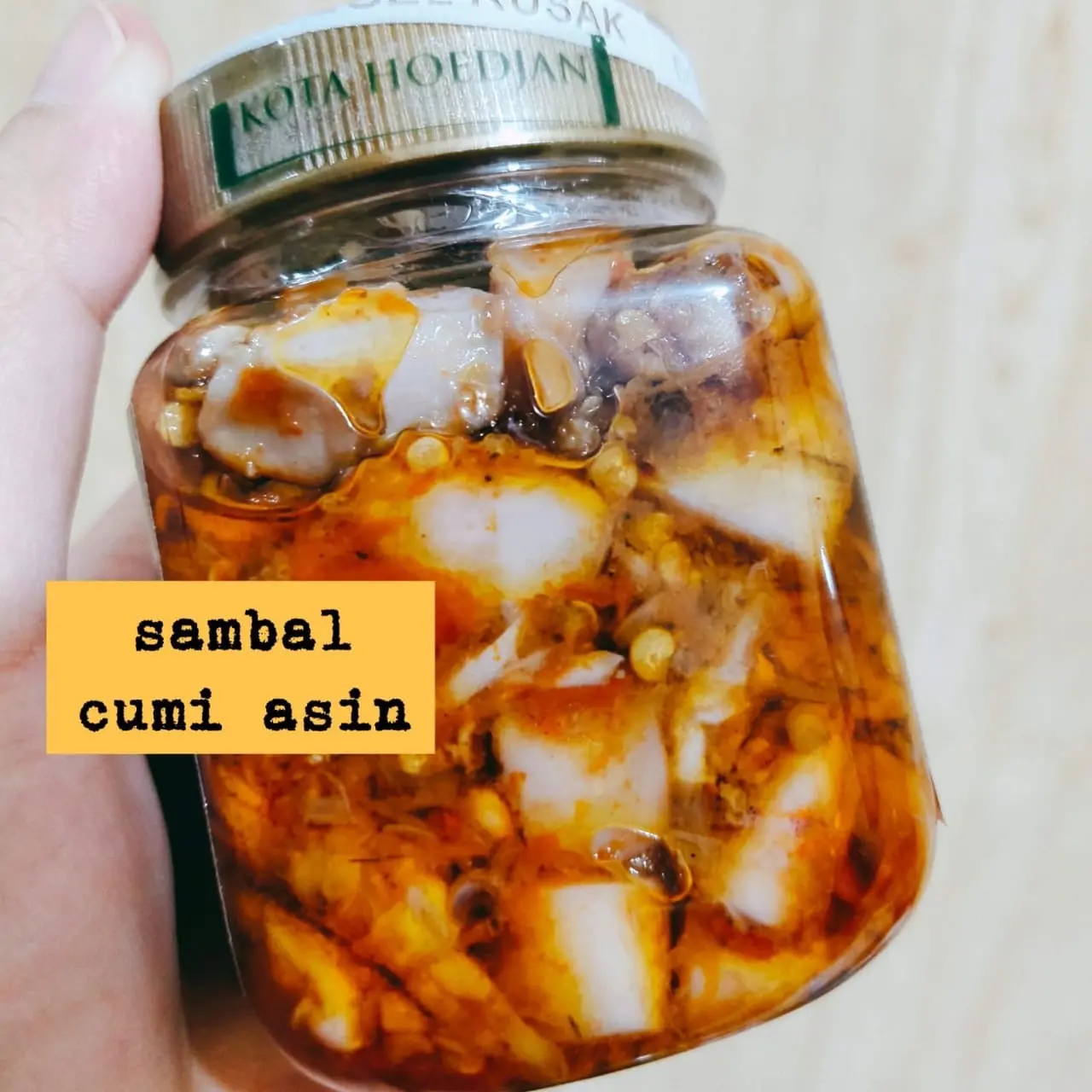 SAMBAL KOTA HOEDJAN - Sambal Cumi