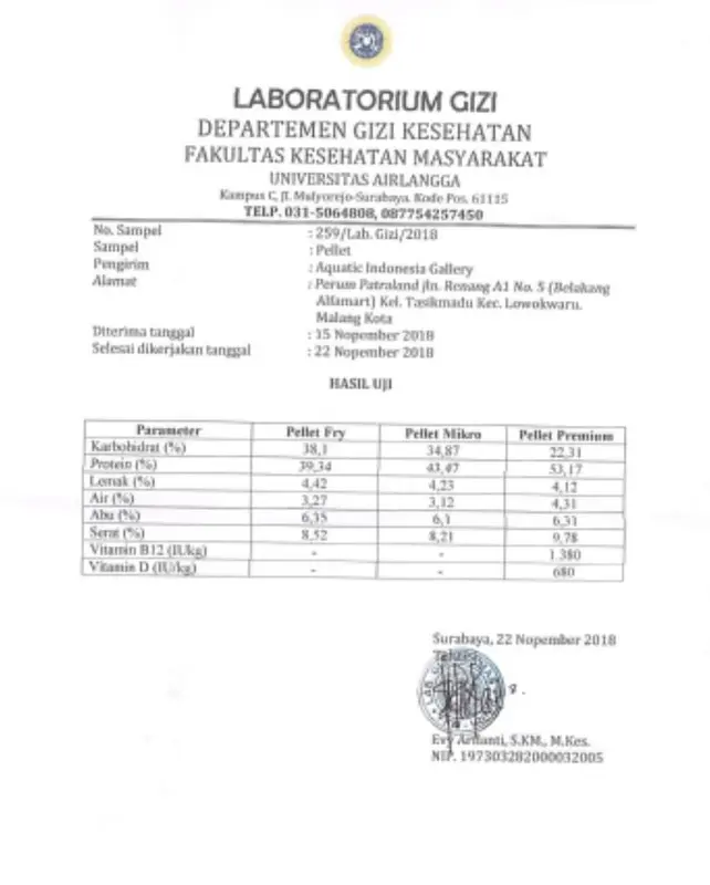 Pelet Betta Fry Fishkinian 1