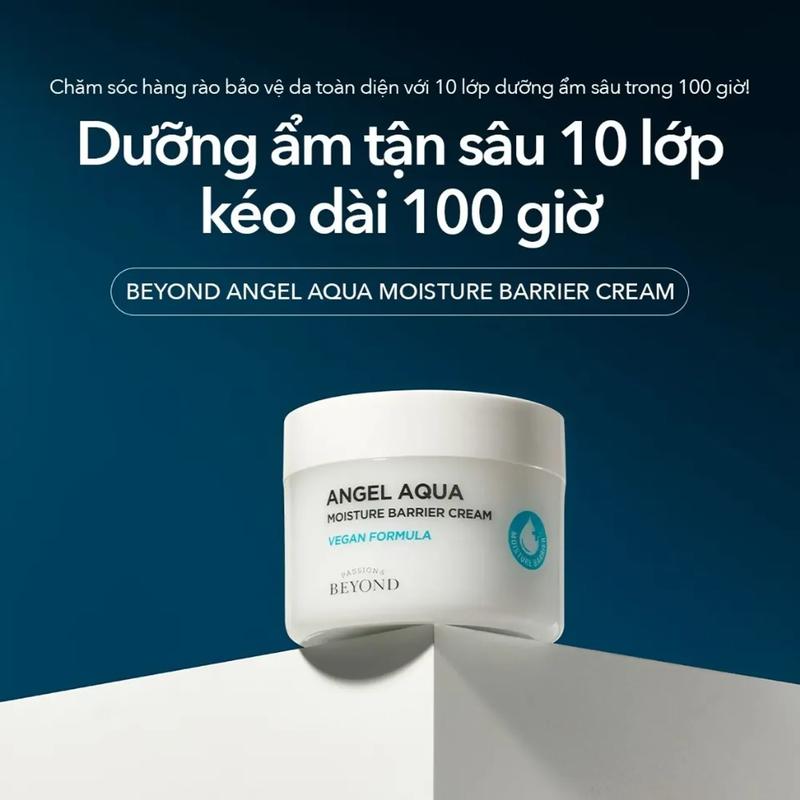 Kem Dưỡng Ẩm Chuyên Sâu Cho Da Khô Beyond Angel Aqua Moisture Barrier Cream 150ml - 5241