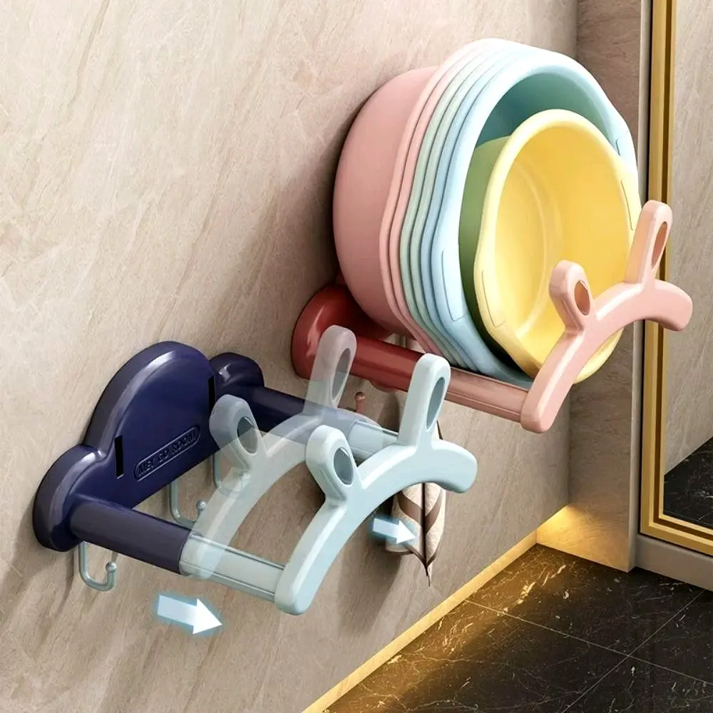 Giá Đỡ Thau Chậu Gắn Tường Có Thể Gấp Gọn Tiện Lợi