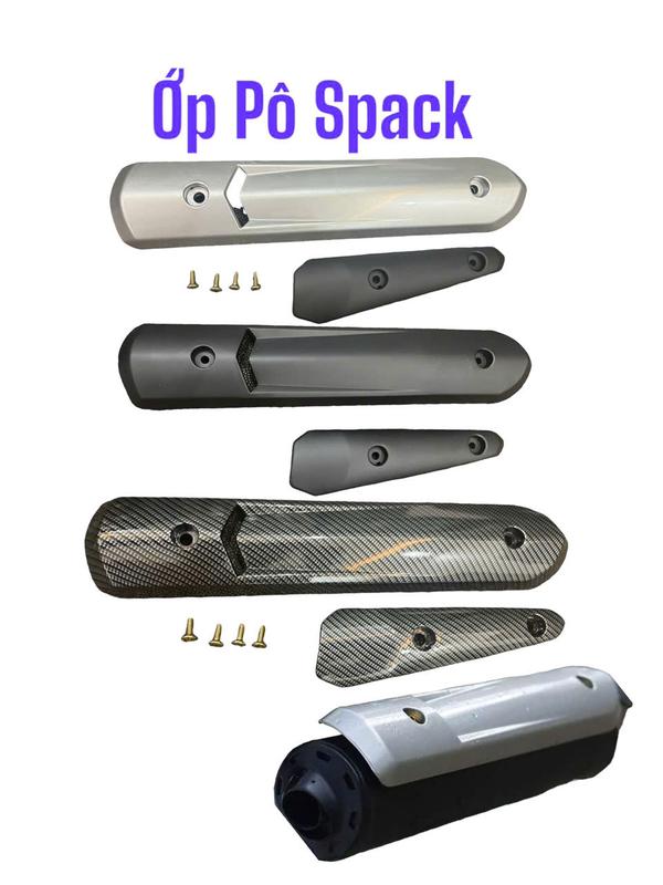 Ớp Pô Spark Kèm ốc Găn cho sirius đời 2017 - 2023 - Phụ tùng xe máy bộ biker