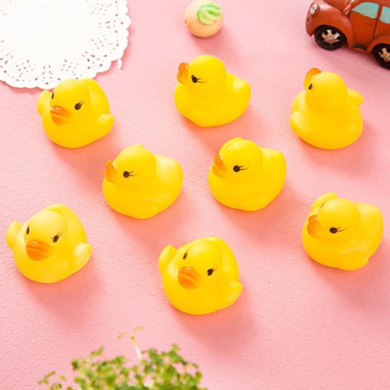 Cute Mini Small Yellow Rubber Duck Educational for Children Baby Bath Toys 1