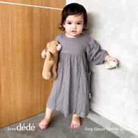 Gambar lovedede - Aina Gauze Crinkle Dress - Dress Crinkle Lengan Panjang Bayi & Anak Perempuan dari Lovedede Kota Tangerang 5 Tokopedia