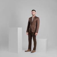 Gambar Setelan Jas Celana & Rompi Pria - Slim Fit - Coklat - Peaky Premium Series - Goldy - JAS, S dari Goldy Studio Kab. Bantul 4 Tokopedia