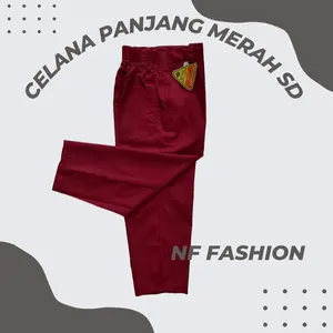 CELANA PANJANG MERAH SD/CELANA SD PANJANG MERAH Anak Laki