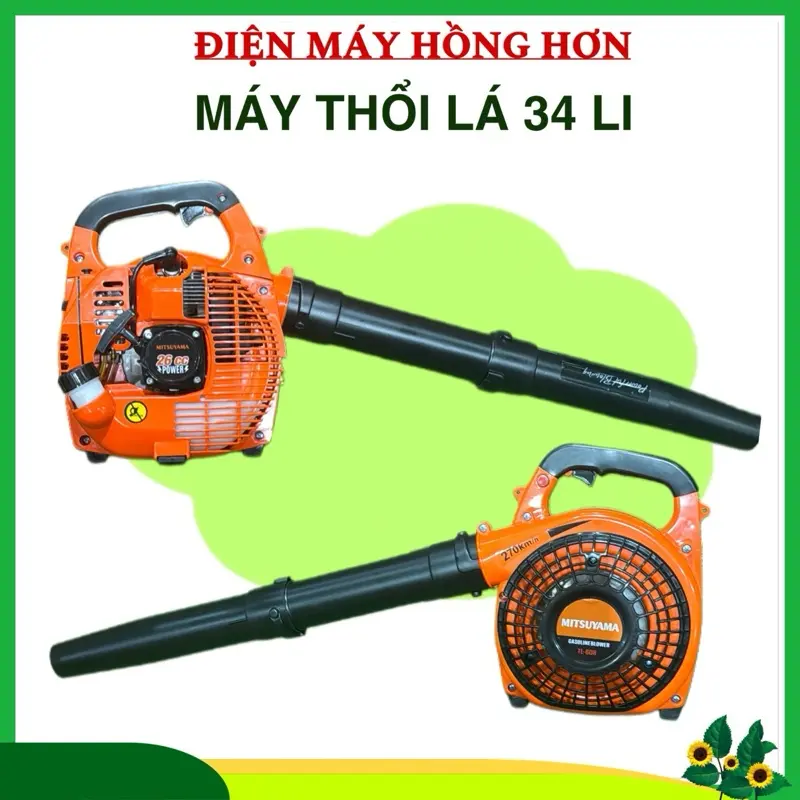 MÁY THỔI LÁ XÁCH TAY MITSUYAMA NÒNG 34 LI