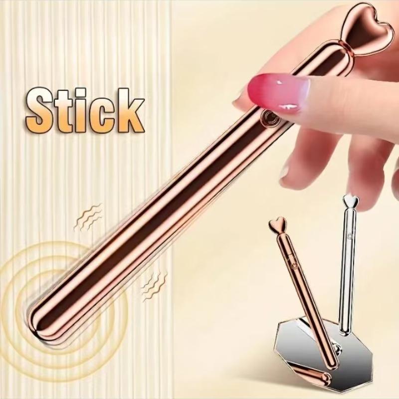 Rechargeable Mini Electric Massage Stick, Handheld Muscle Relaxation Massager with 10 Vibration Modes, Portable Body Massage Tool for Home & Travel 3