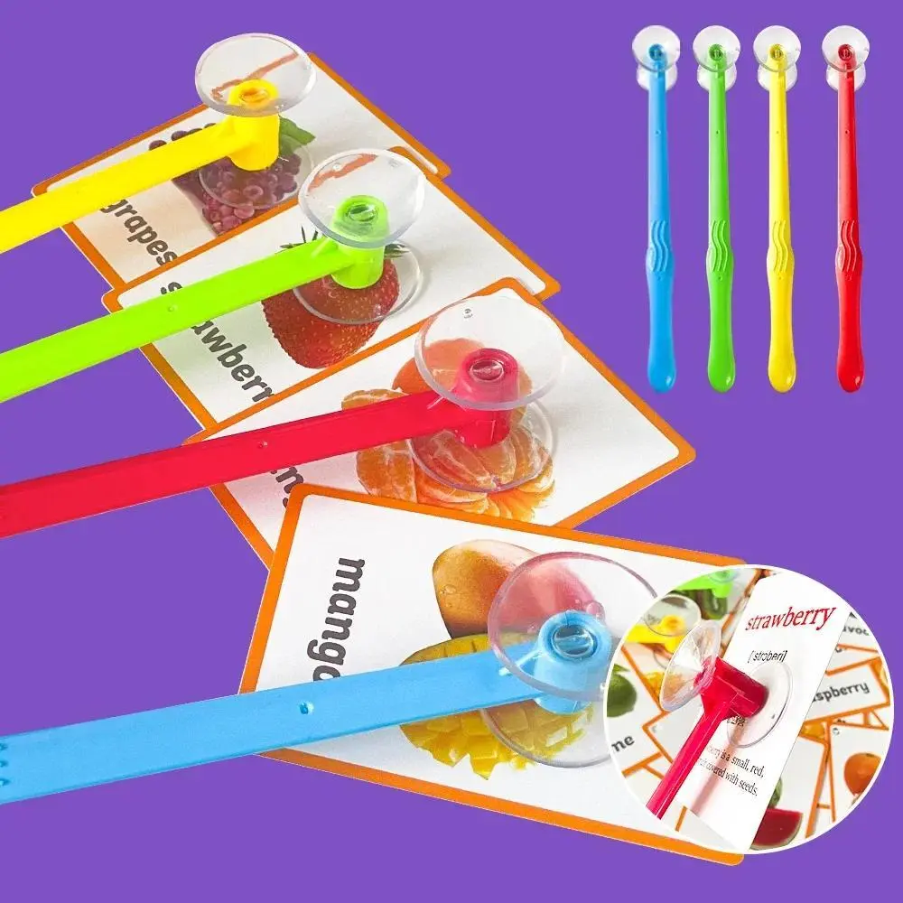 2-4 Player Stress Education Sucker Hammer Kids Toy Quickly Match Picture Cards Board Knock Suction Table Party Game Toys 1pcs