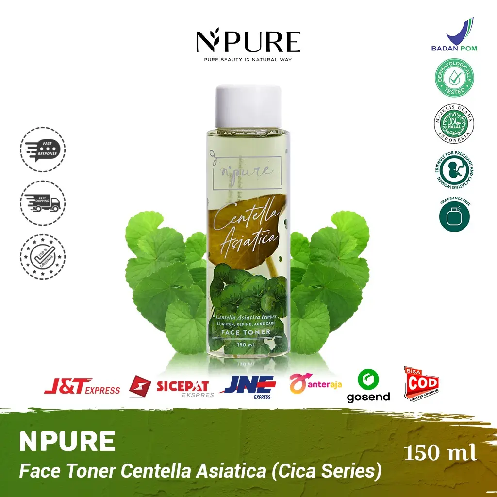 NPURE Face Toner Centella Asiatica (Cica Series)