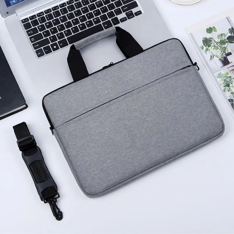 Túi Xách Máy Tính Xách Tay, Dành Cho Phụ Nữ Và Nam Giới, Thích Hợp Cho 14 Inch Và 15,6 Inch, Dung Lượng Lớn, Chống Sốc, Túi Đựng Máy Tính Xách Tay, Có Sẵn Trong 16 Inch