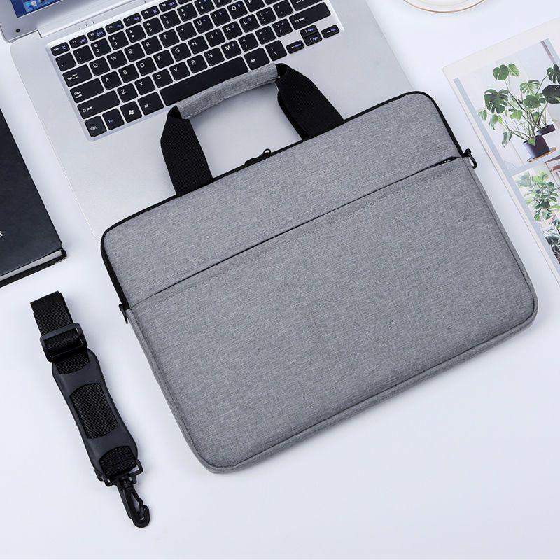 Túi Xách Máy Tính Xách Tay, Dành Cho Phụ Nữ Và Nam Giới, Thích Hợp Cho 14 Inch Và 15,6 Inch, Dung Lượng Lớn, Chống Sốc, Túi Đựng Máy Tính Xách Tay, Có Sẵn Trong 16 Inch 0
