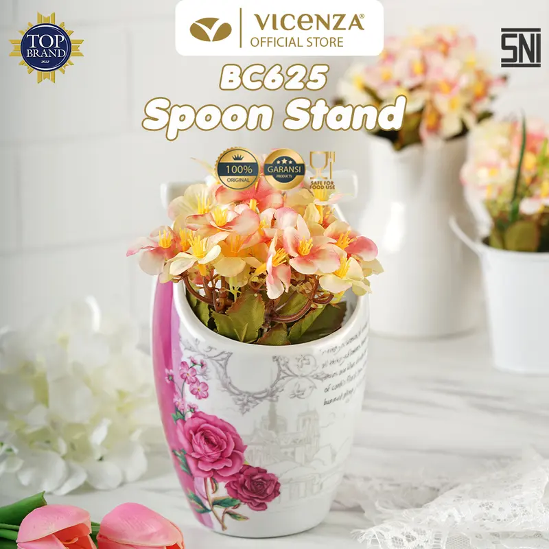 Vicenza Tempat Sendok BC625 Motif Eternity 0