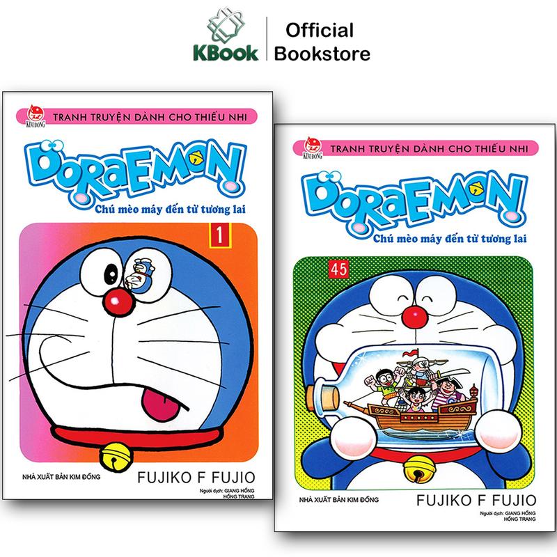 Truyện Tranh - Doraemon - Bộ Truyện Ngắn 45 Tập (Tập 1 - 45) - Kim Đồng