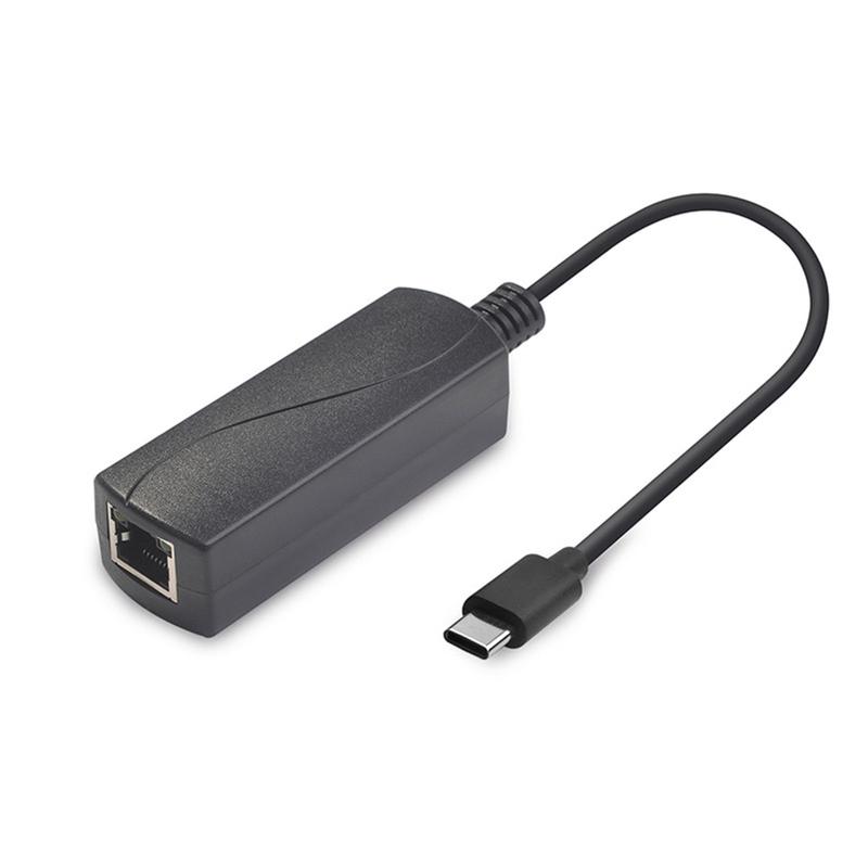 Product Introduction of Type-C to POE Adapter Networking Card Type-C To PoE 10/100Mbps IEEE802.3af Internet Cable For Smartphones Tablets 44
