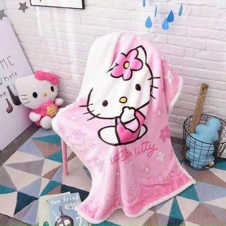 Chăn Lông Cừu 2 Lớp Cho Bé Nhập Khẩu Kích Thước 1MX 1M4, Chất Liệu Lông Cừu Giữ Ấm Tốt, Mềm Mịn, Không Xổ Lông, Không Kích Ứng Da chan  long chăn  lông cừu chăn  mini Voi 5