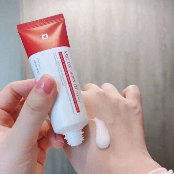 Peel da collagen nano căng bóng, Real collagen fit Hàn Quốc, Giúp da trắng sáng, mịn màng 50ml 1