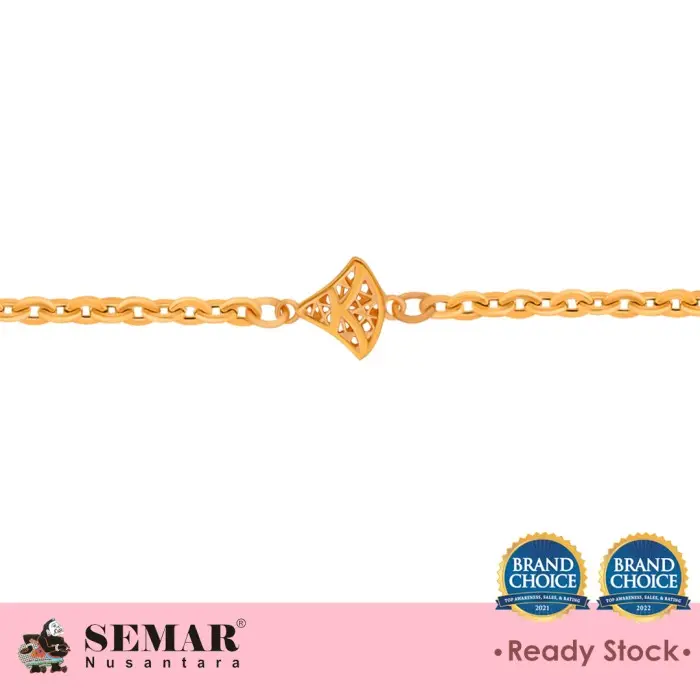 Gelang Emas Melvia Gold 10K Semar Nusantara 1