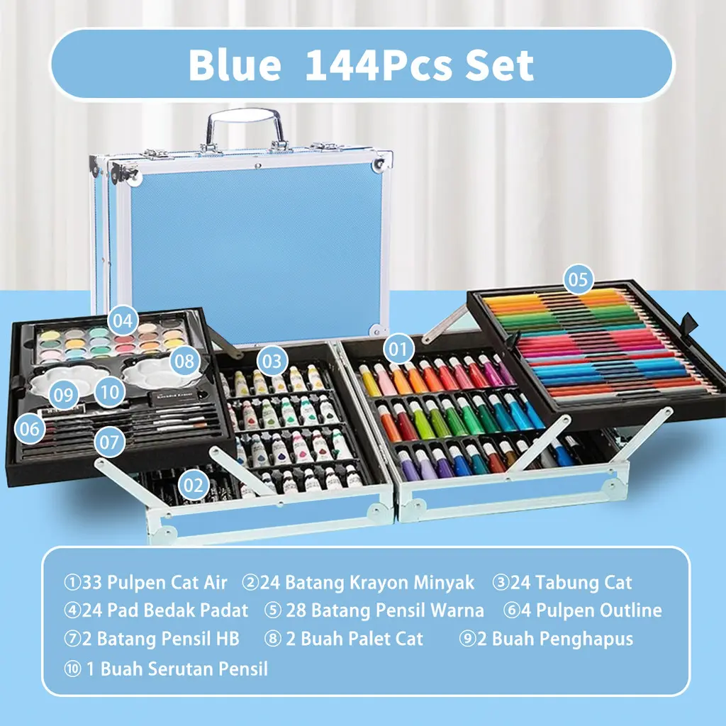 Blue-144PCS