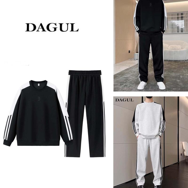 ( MỞ BÁN ) Bộ quần áo nam nữ cổ tròn chất nỉ ép 2 da mềm mịn không sù lông - phối viền càu vai logo thêu chữ B trước ngực dữ ấm tốt Sport (M-22)