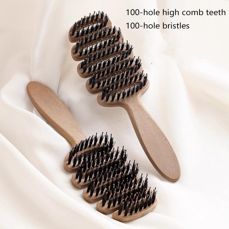Massage Rib Comb Bristle Hair Care Comb Smooth Hair Care AntiStatic ...