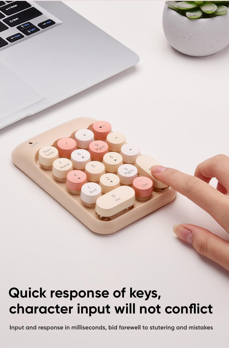 Product Introduction of MOFii Keyboard Numeric Wireless 2.4G X910 5