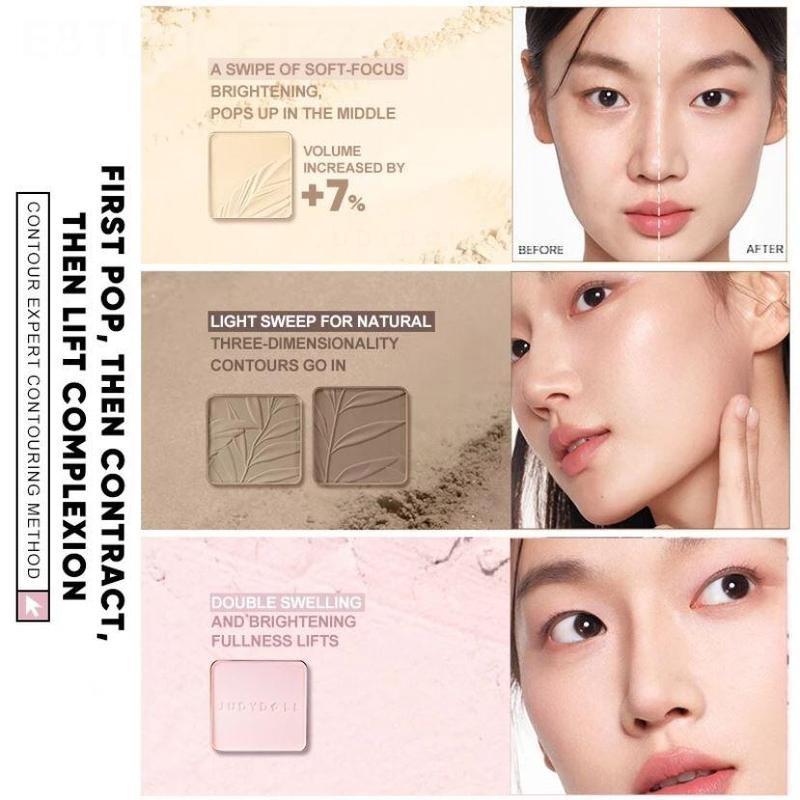 Product Introduction of [JUDYDOLL] Bảng phấn bắt sáng và tạo khối Tự nhiên Lâu trôi Chống nước Cosmetic Mỹ Phẩm Nữ Trang Điểm Women Nữ Trang Điểm Women 6