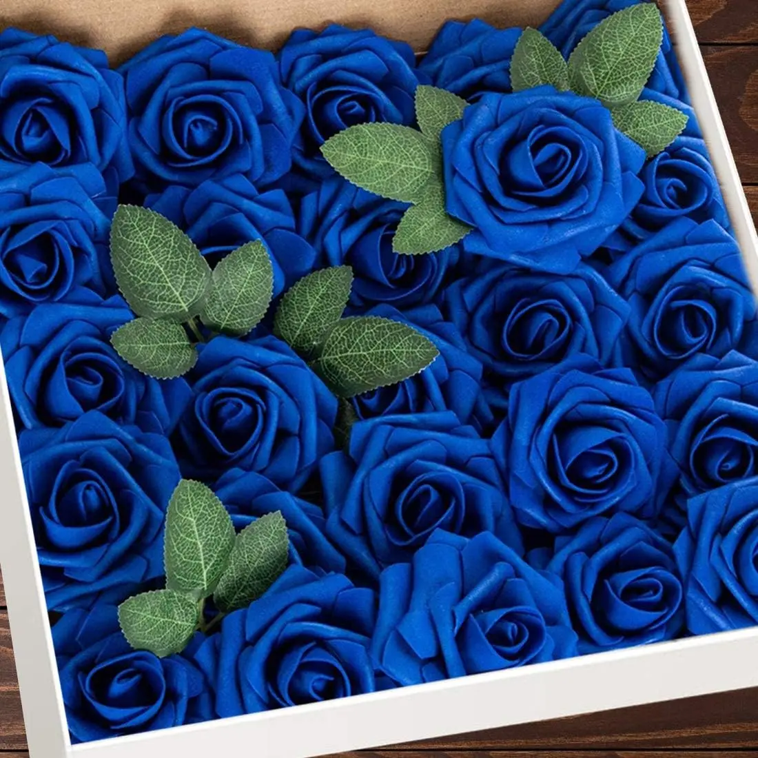 Artificial Rose Bouquet, 25pcs/set Faux Rose Flower Bouquet with Stem, Decorative Flowers for Home Party Wedding, Home Decor Supplies, Valentine's Day Gift Idea
