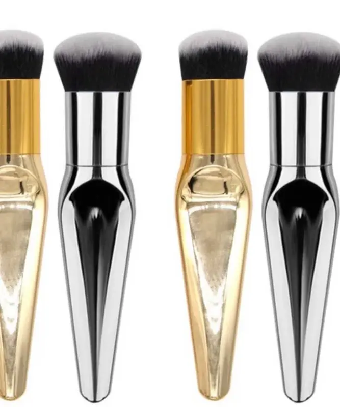 KINAHBEAUTY KABUKI POWDER AND FOUNDATION LIQUID MAKEUP BRUSH 0