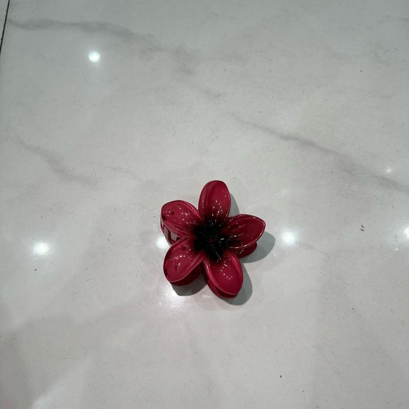 (2viên) Kẹp hoa sứ màu đỏ sẫm dễ thương dành cho nam 3