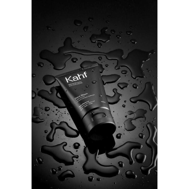 [Promo] Kahf Triple Action Oil and Comedo Defense Face Wash 100 ml - Sabun Wajah Pria Skincare Pria HS4U Muka Facial 3