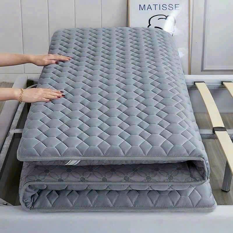 Product Introduction of Đệm Topper Mẫu Mới Cao Cấp Kháng Khuẩn Chống Bụi Cotton Double nem  van Pure Cotton Mềm mại nệm  cao su nệm  topper 21