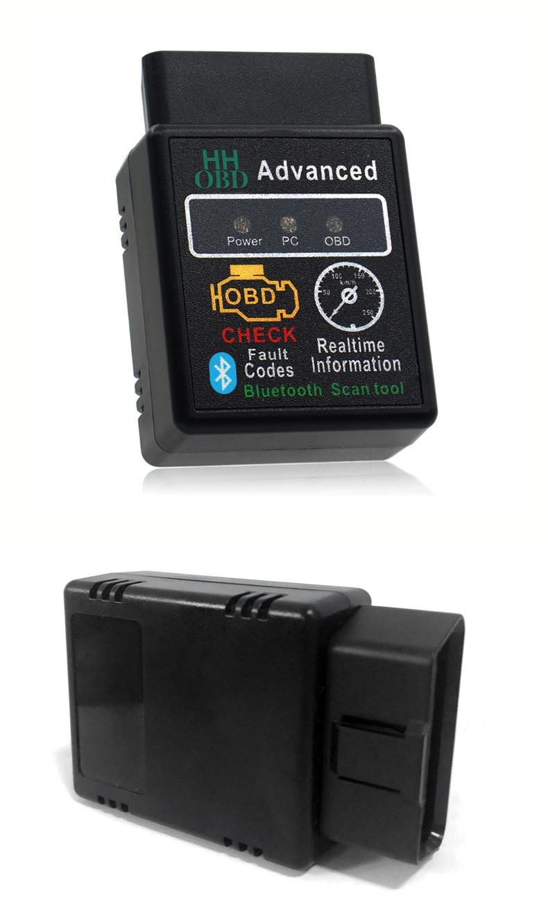 Product Introduction of HH OBD V2.1 Bluetooth 5.1 Automobile Malfunction Diagnosis Instrument ELM327 OBD2 6
