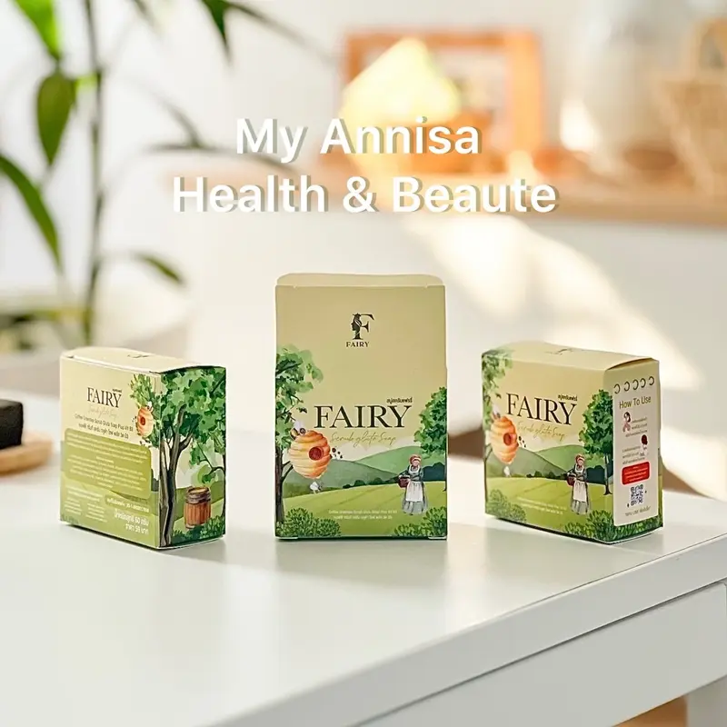 Fairy Scrub Gluta Plus Soap Original Thailand Terbaru 7