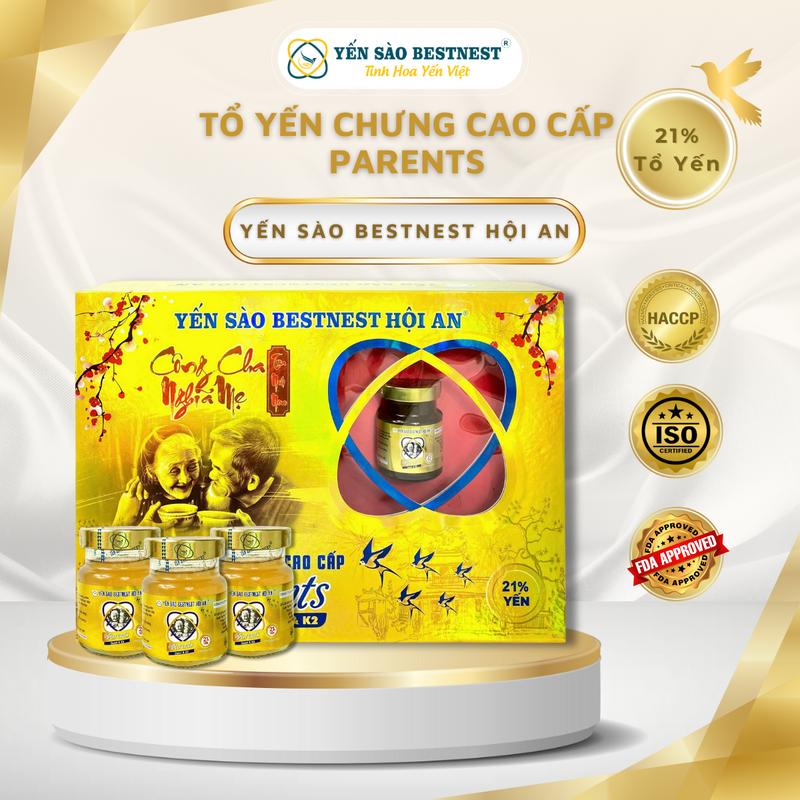 [Mua 2 tặng 1] BESTNEST HỘI AN - Tổ yến chưng cao cấp Parents 21% 2