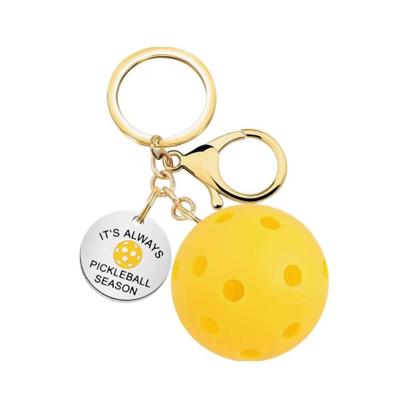 Product Introduction of 1Pc Stainless Steel Key Chains for Women Gift Fitness Outdoor Key Rings Cute Sports Jewelry 14