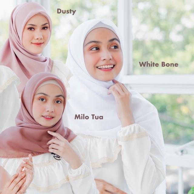 Koyu  Hijab  Segiempat  Potton  Lace  Part 1 3