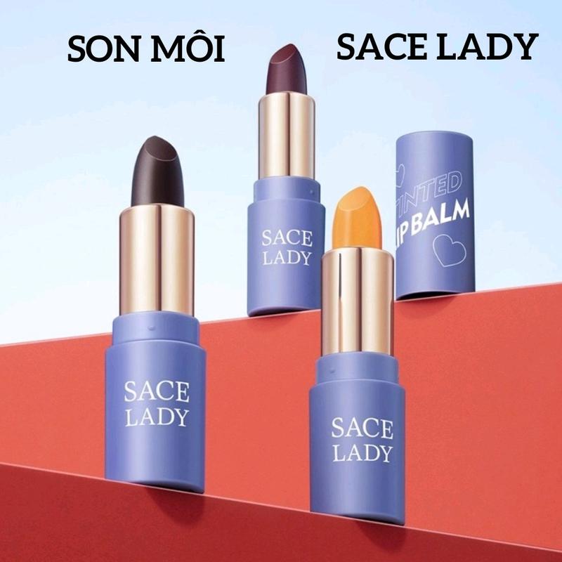 [ COD ] [ sale ] [ khuyến mãi ] Son dưỡng môi Sace Lady tinted lip balm son đổi màu theo nhiệt độ 4G