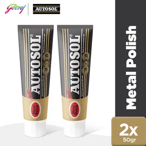 Autosol Metal Polish 50 gr x2 untuk Mencegah Karat dan Mengkilapkan Kendaraan dan Peralatan Rumah Tangga