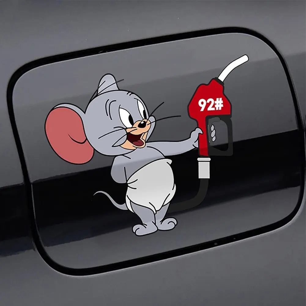 💕Fuel tank cover car sticker Cute Personalized Car Creative sticker