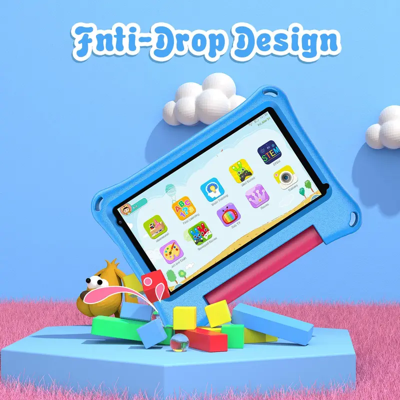 HD Touch Screen 7 Inch Tablet, Android 11 Tablet 2GB RAM 32GB Storage Tablet with WiFi Dual Camera, Parental Control System Android Tablet 6