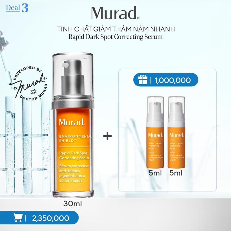 [MURAD X HANNAH OLALA] - TINH CHẤT CẢI THIỆN MỜ THÂM NÁM  - MURAD RAPID DARK SPOT CORRECTING SERUM 30ML (QUÀ TẶNG TRỊ GIÁ 1000K)